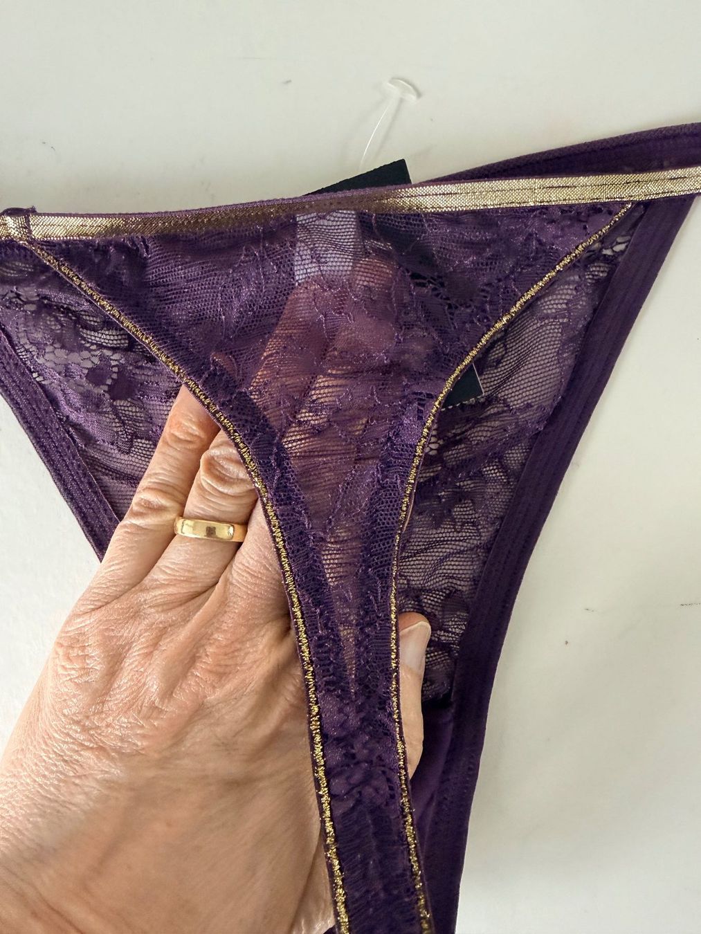 Etam Altra biancheria intima: ETAM, String EUPHORIE, Grösse XL, Farbe Violett – Nuovo e nell'imballaggio originale da Rudolfstetten venduto da gst_g7xl 3