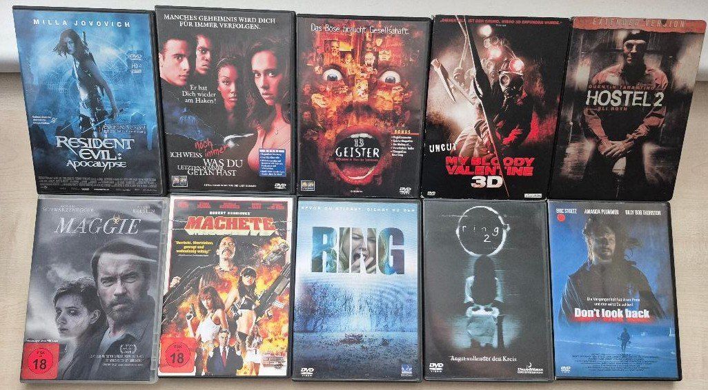 Tous les DVDs: 60 x Horror DVD Sammlung – D'occasion à Wettingen par Reviled 1