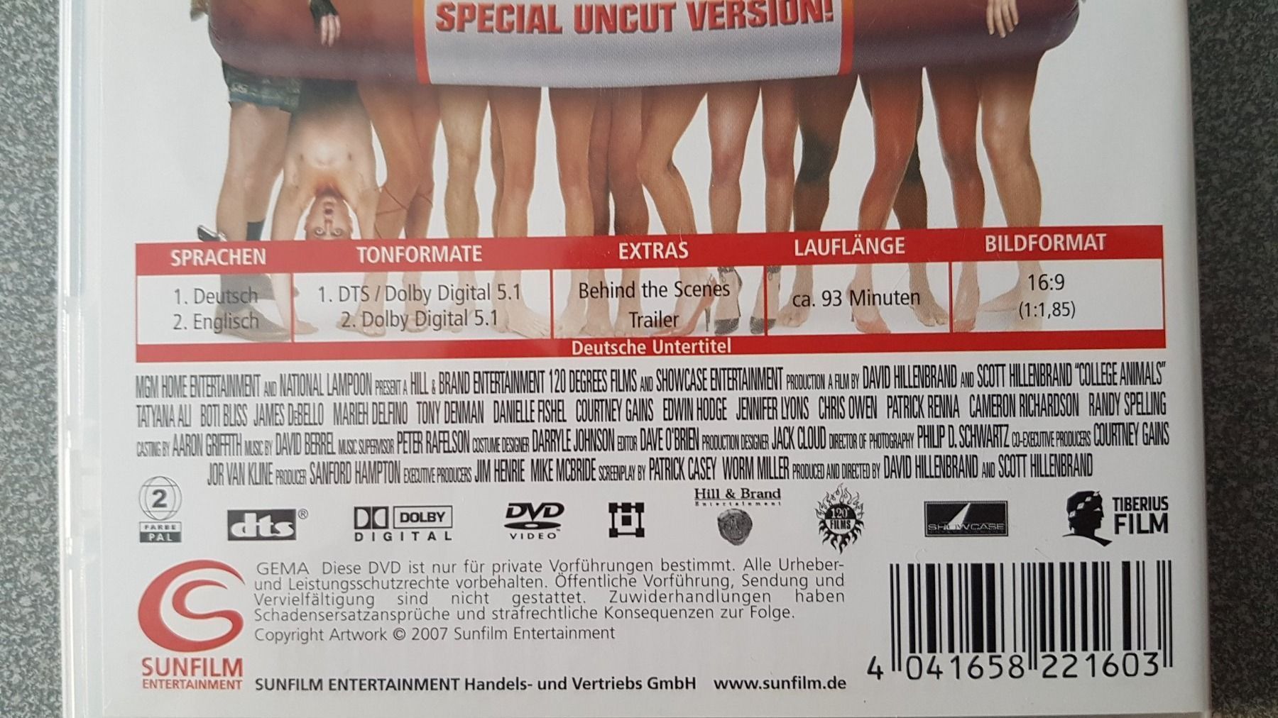 Tutti i DVDs: DVD College Animals 1 – Usato da Oetwil am See venduto da fineli2 1