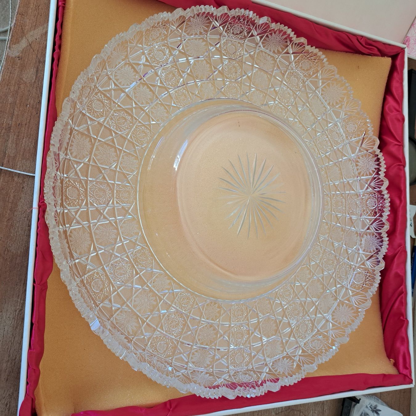 Ciotole: Set aus böhmischer Kristall-Bowle – Usato da unteraegeri venduto da Marimari 1