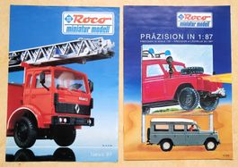 Catalogue, Katalog, ROCO, Miniatur modell, HO, 1:87, 1990