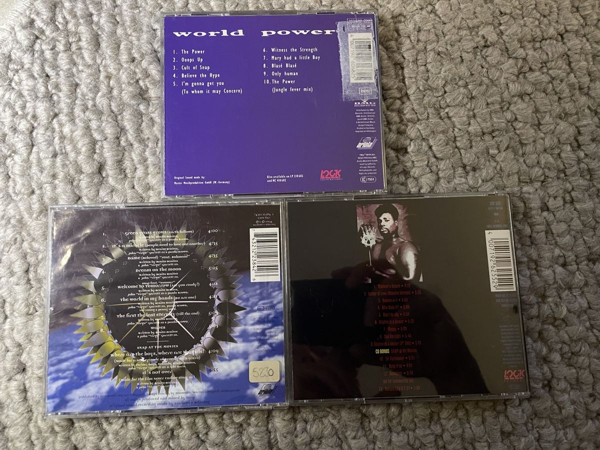 CD: 3x Snap! – Nuovo (secondo la descrizione) da Reinach AG venduto da trigger7811 1