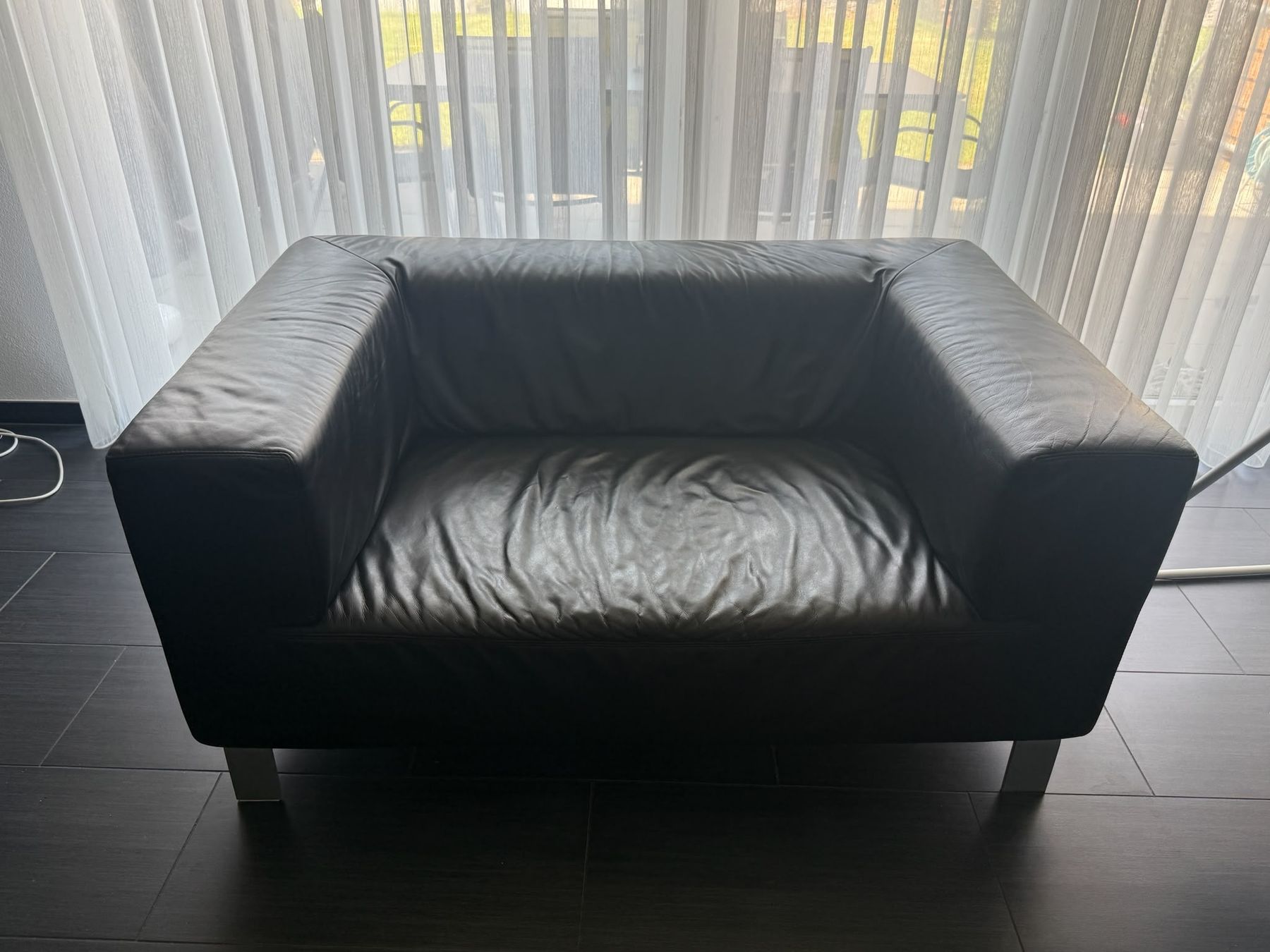 Pfister Divani: Leder Sofa 3er & 1er Sessel – Usato da Kaiseraugst venduto da basweb 4