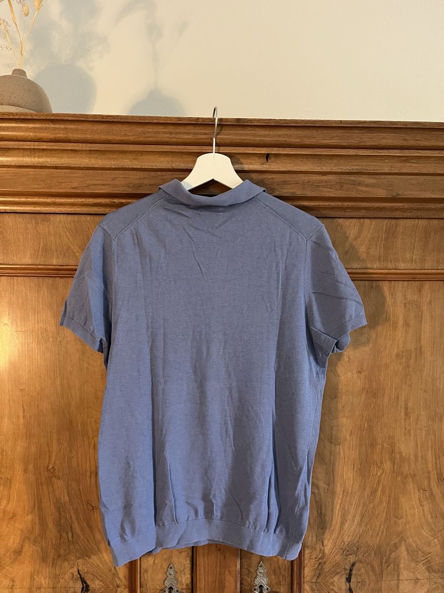 Massimo Dutti Polos: Poloshirt, blau/grau, Gr. M, Massimo Dutti – D'occasion à St. Gallen par Gloom22 2