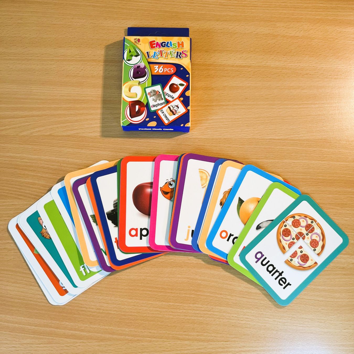Altro materiale scolastico: Lernkarten - English Letters – Usato da Amlikon-Bissegg venduto da allerlei-versand 1