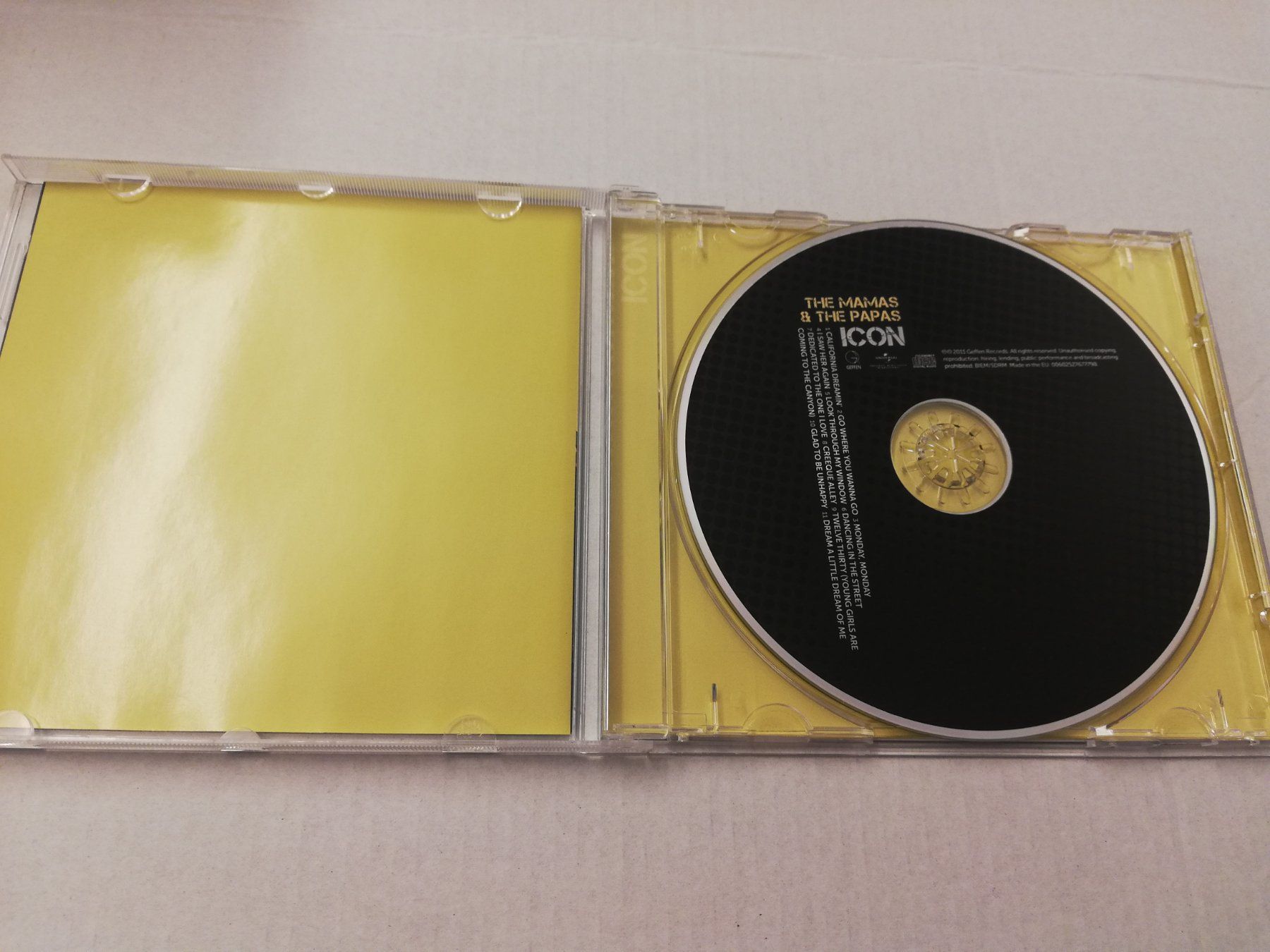 CD: THE MAMAS & THE PAPAS - ICON – Usato da Bern venduto da Vinylsound.ch 2