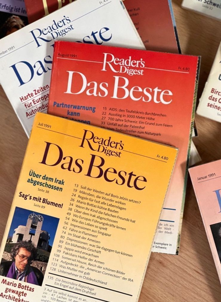 Riviste & Magazine: Reader's Digest DAS BESTE Jan-Dez 1991 – Usato da Winterthur venduto da Buchecke_54 2
