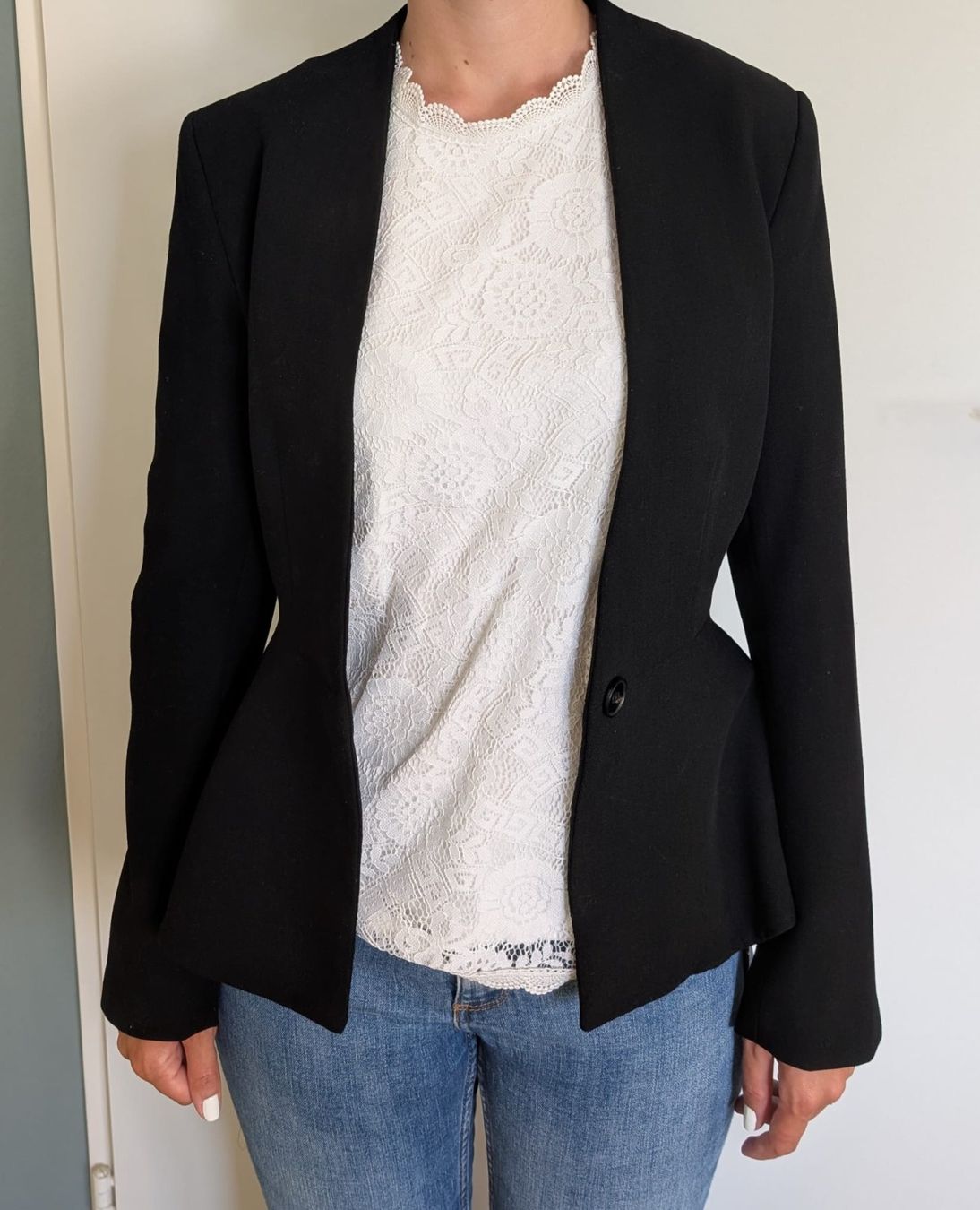 H&M Giacche: Schwarzer Blazer – H&M – Größe 32 – Usato da Winterthur venduto da Arkadii 6