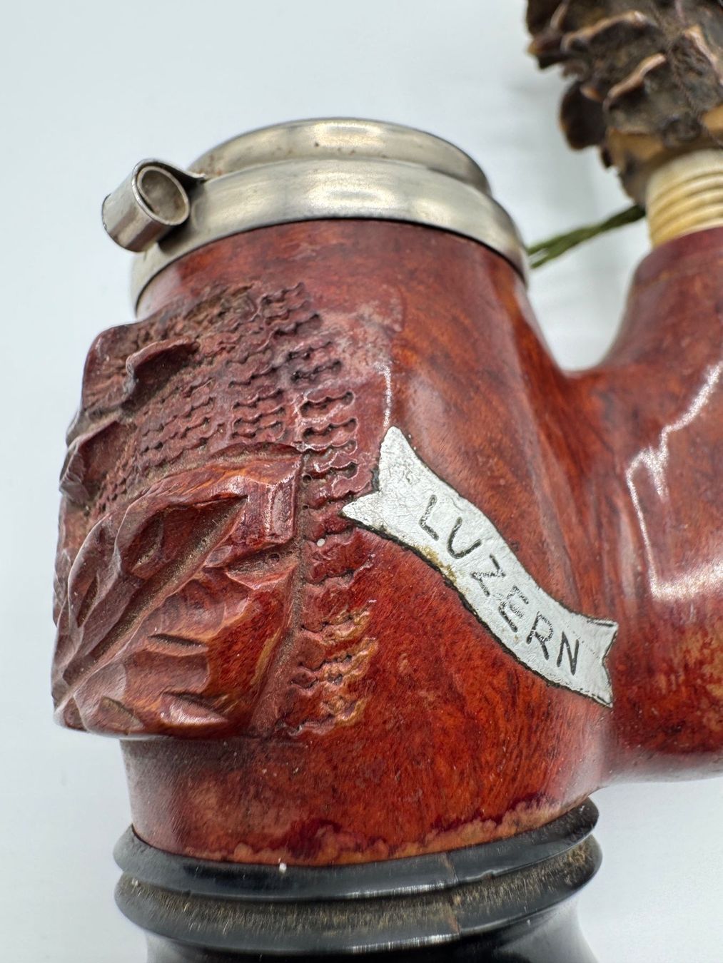 Pipes & Accessoires: Antike Pfeife "Luzern" mit Hirschgeweih – D'occasion à Sachseln par BONATI01 3