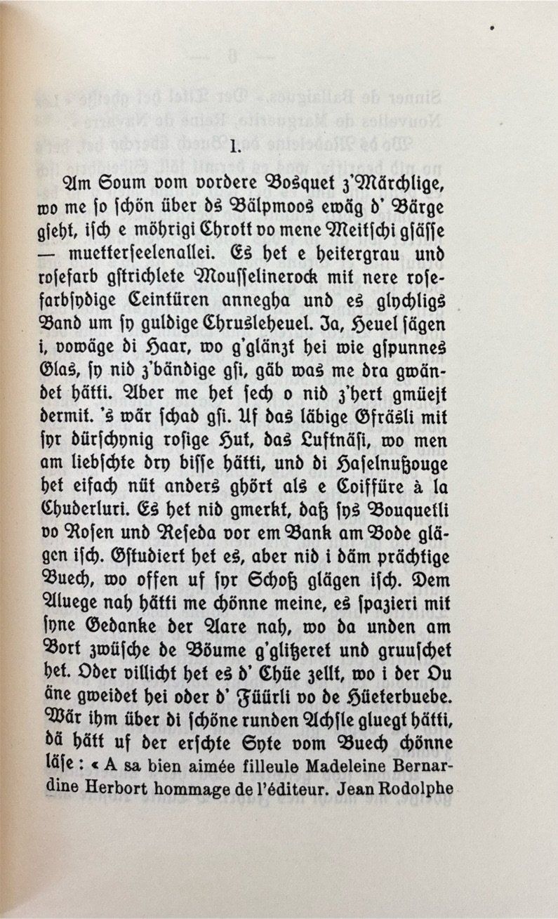 Libri: von Tavel Rudolf, D'Haselmuus – Usato da Sarnen venduto da Livres 3