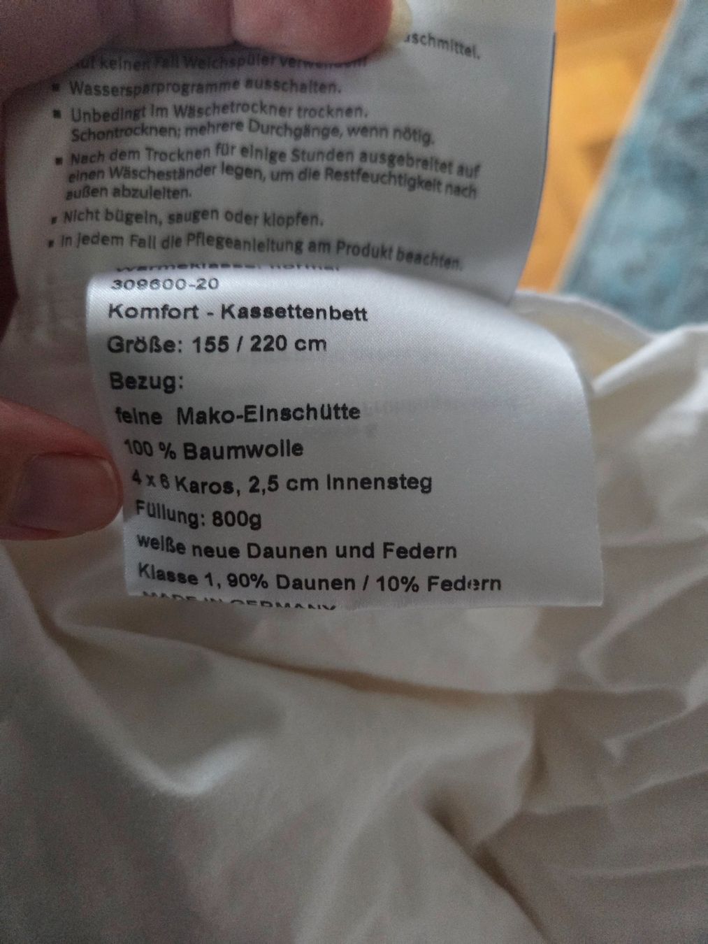 Coperte: Daunenbettdecke 155x220cm – Usato da Küssnacht am Rigi venduto da Car_lmk6 1