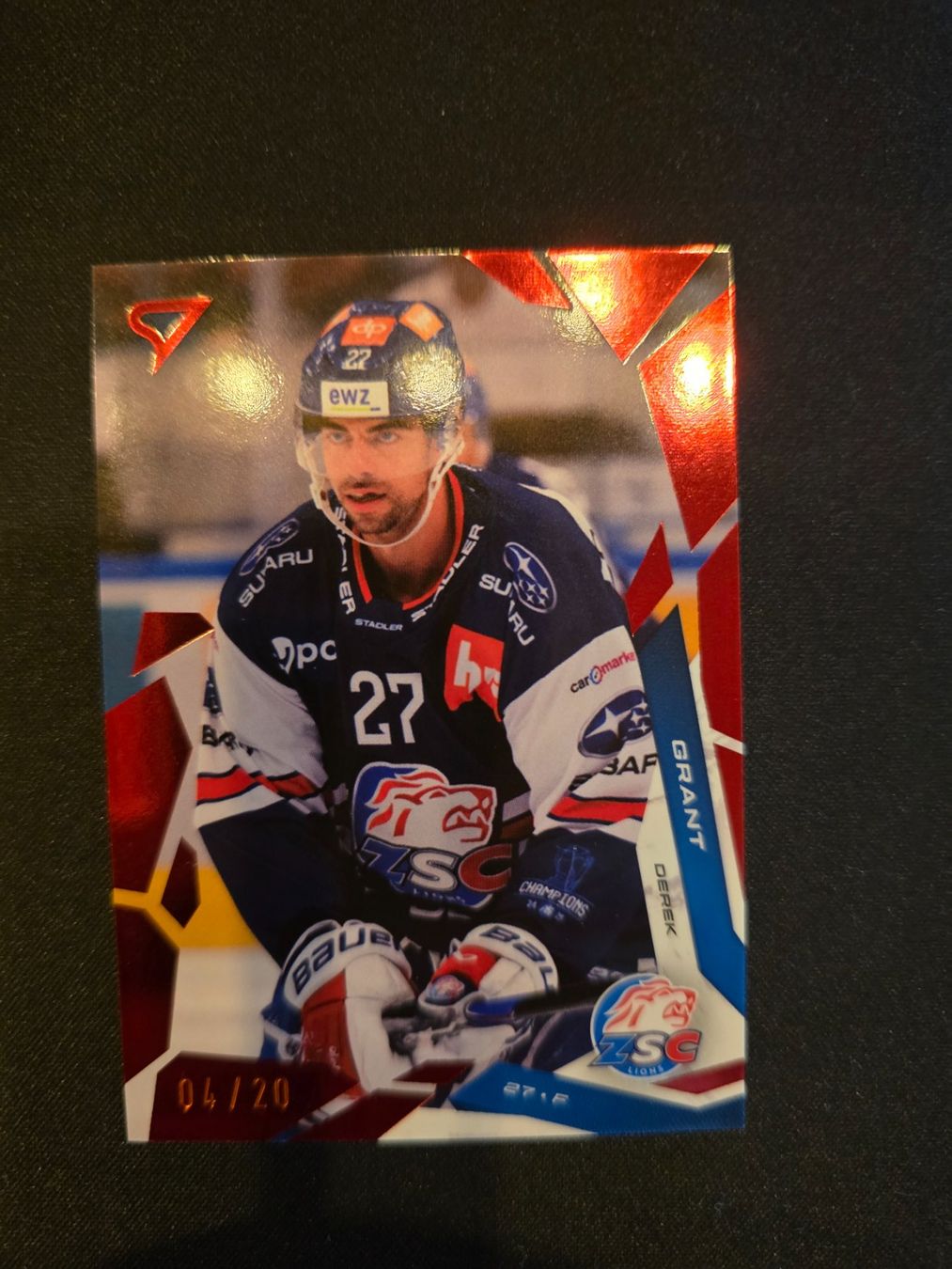 Sportzoo Carte collezionabili: ZSC / Base Set / Red 04/20 / Grant – Usato da Beringen venduto da Candrox__