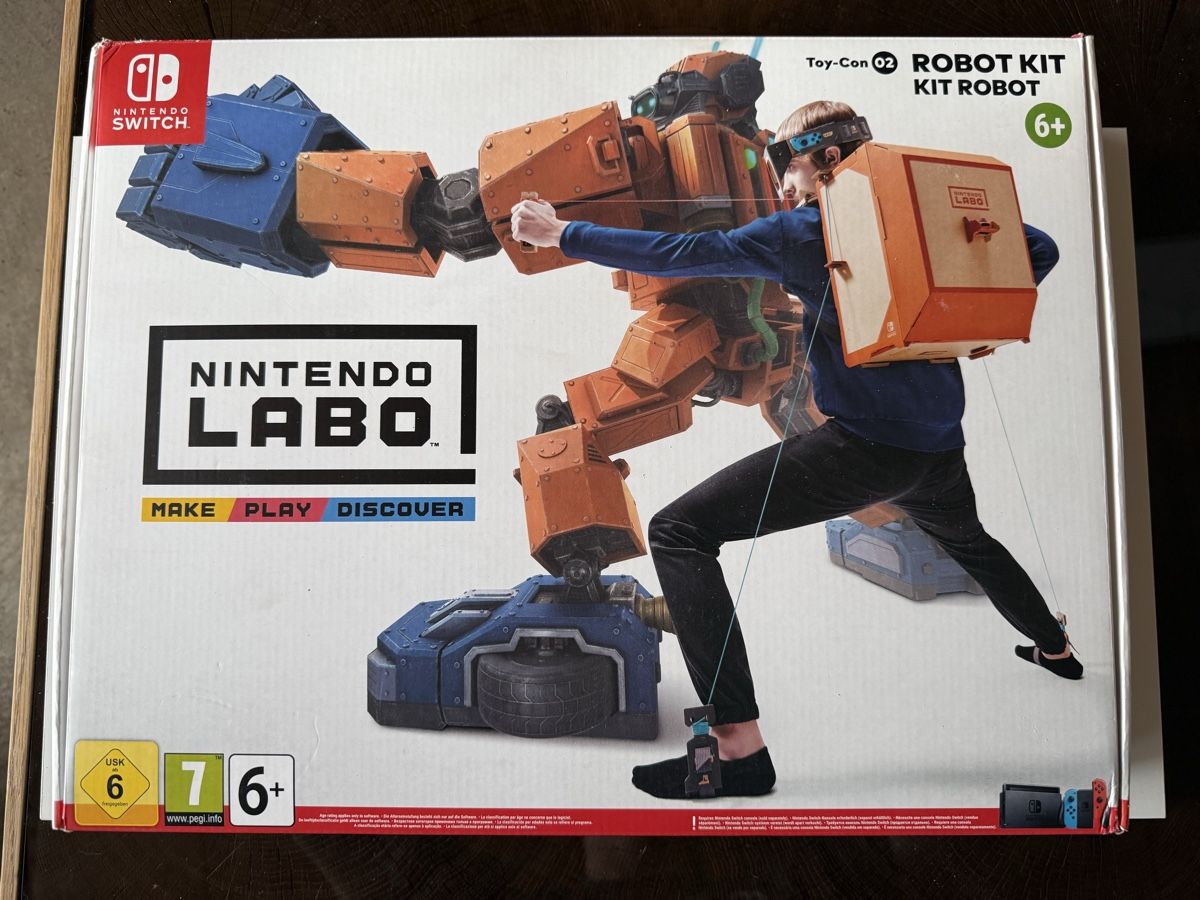 Nintendo Spiele: Nintendo Labo Robot Kit Toy-Con 02 - Neuf – Neu und originalverpackt aus Chavornay von brunodasilva87