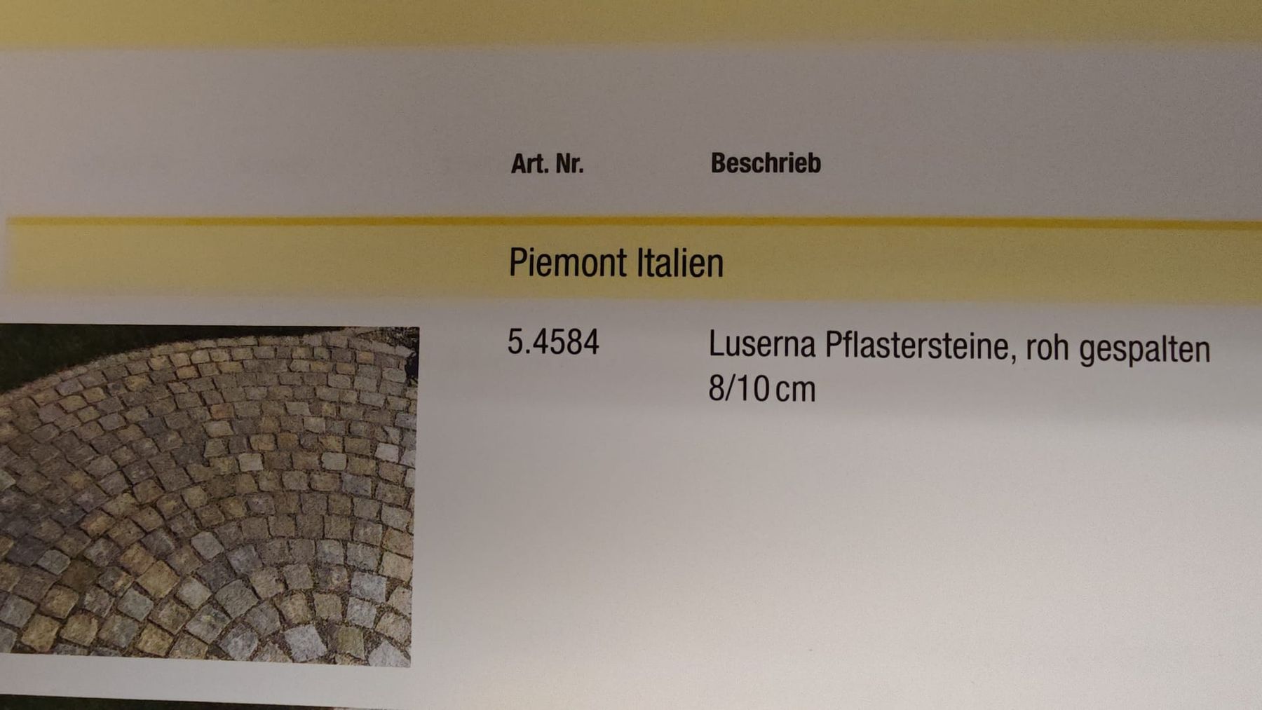 Pietre & tegole: Luserna  Pflastersteine – Nuovo (secondo la descrizione) da Erlinsbach SO venduto da Charly12345
