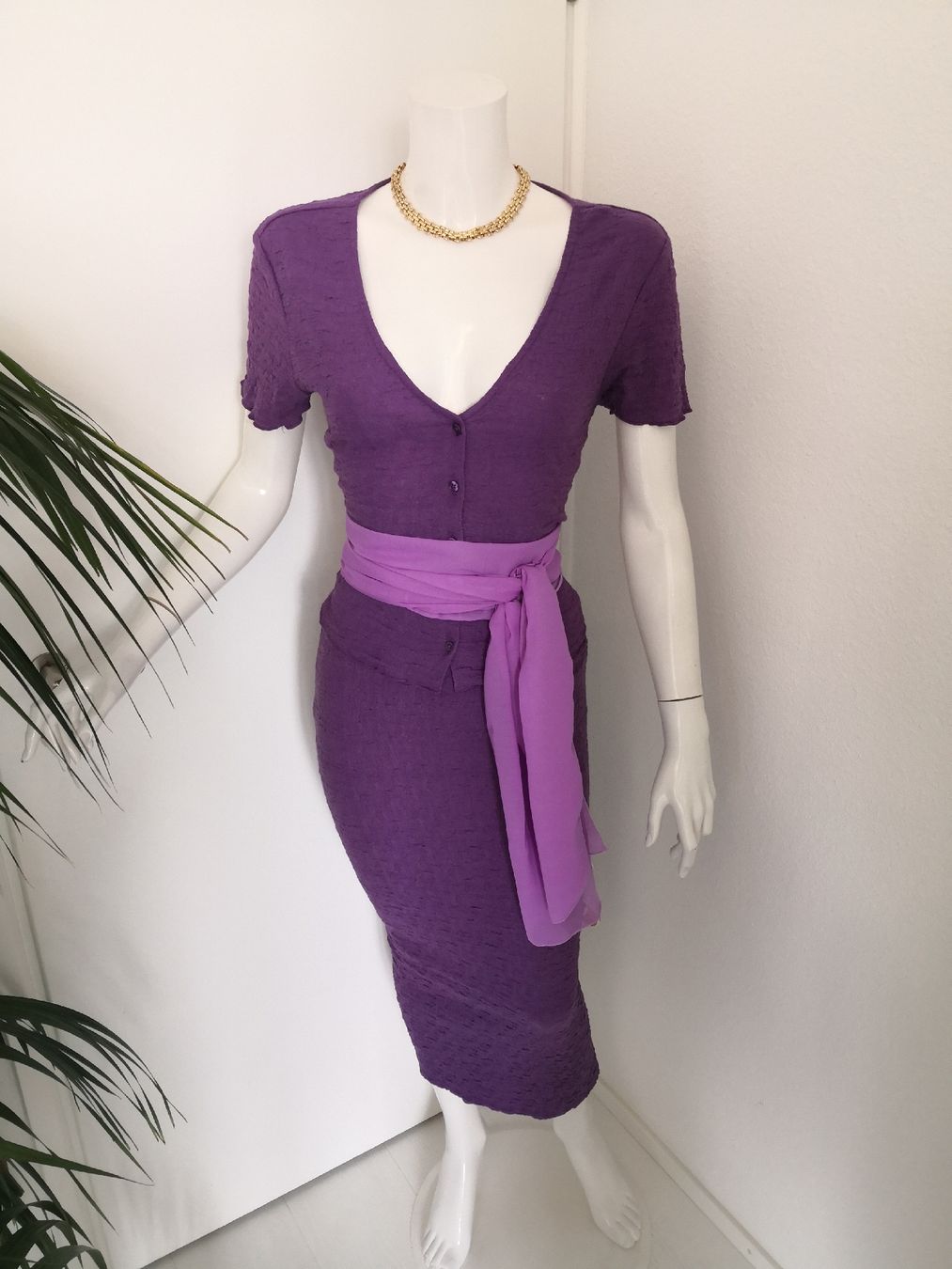Mango Blusen: 🤩MANGO 2-TEILER: ROCK & BLUSE VIOLET NEU – Neu (gemäss Beschreibung) aus Olten von Naja-Twins-Twins 1