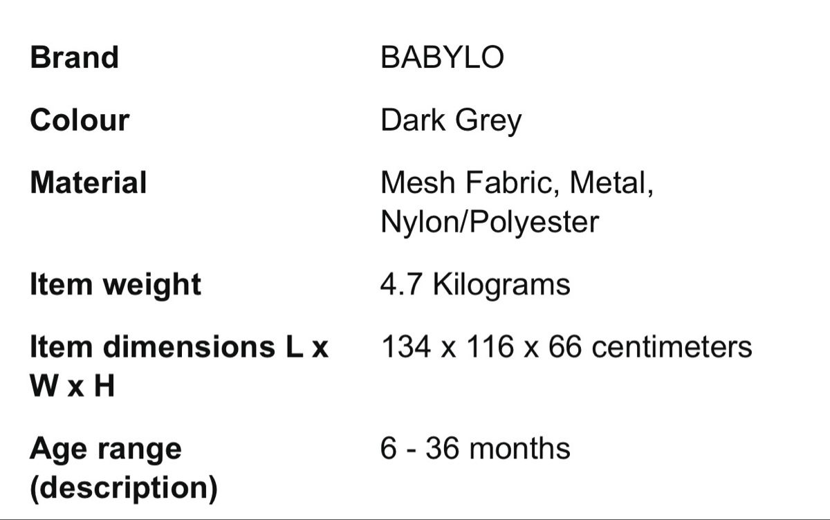 Box & Barriere di sicurezza: Babylo Safe & Secure Playpen - Perfect for Playtime – Usato da Effretikon venduto da lio_gjr8 4