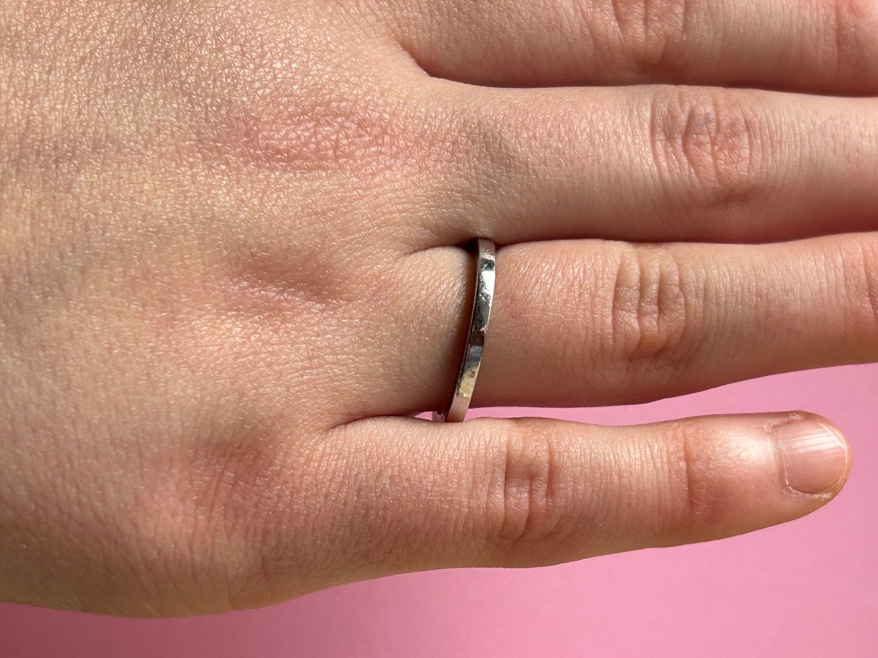 Anelli: Silberring schlicht falsch (54.5) – Usato da Laufen venduto da Bellebellezza