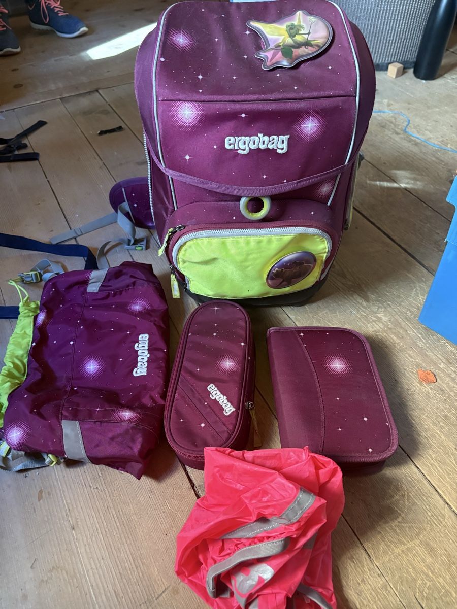 Ergobag Zaini: Ergobag Schulsack mit Etui ect – Usato da Pany venduto da Augustiner1328