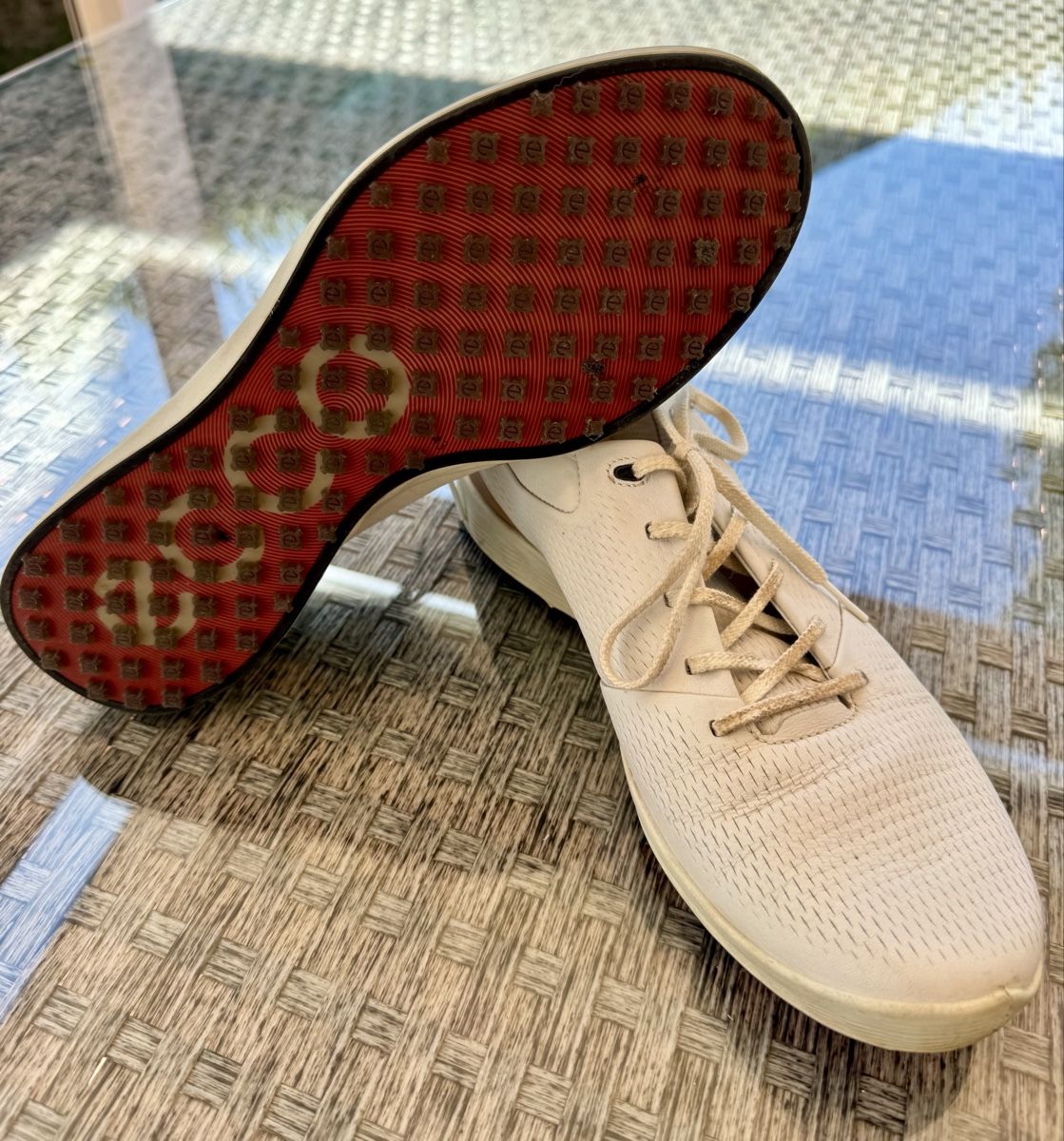 Ecco Scarpe da uomo: Ecco Golfschuh Grösse 43 – Usato da Beringen venduto da Nuoto
