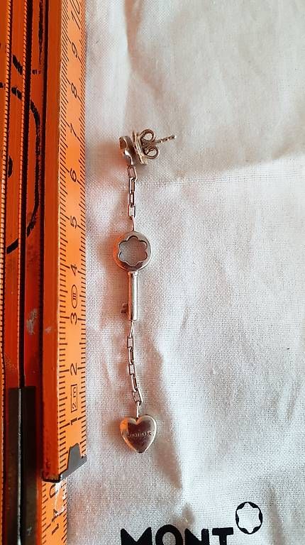Orecchini pendenti & Orecchini a lobo: Montblanc Ohringe Schmuck 925 Silber – Usato da Zug venduto da dan_syg5 1