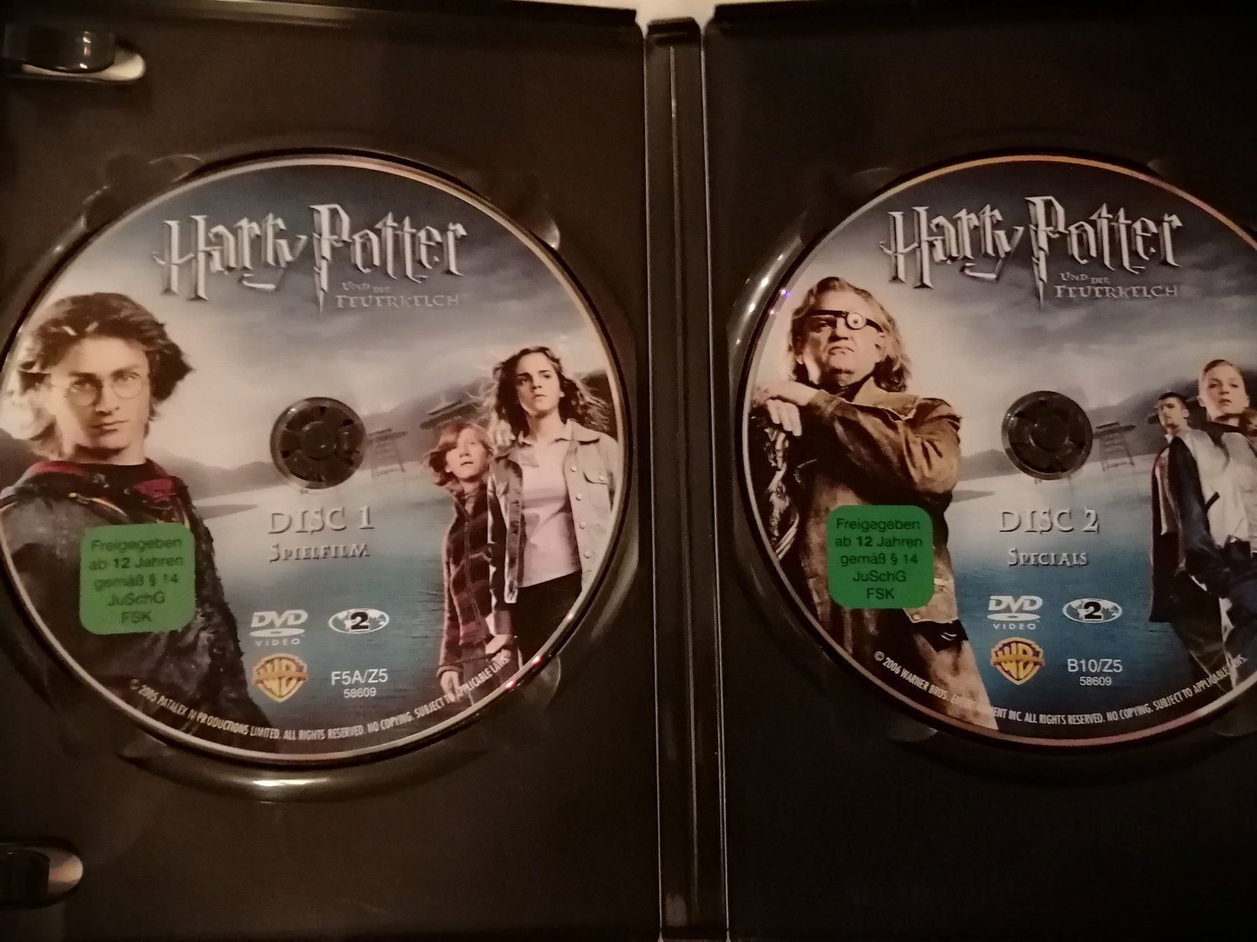 Tutti i DVDs: 2 DVD Harry Potter und der Feuerkelch – Usato da Nunningen venduto da silvermoon68 1