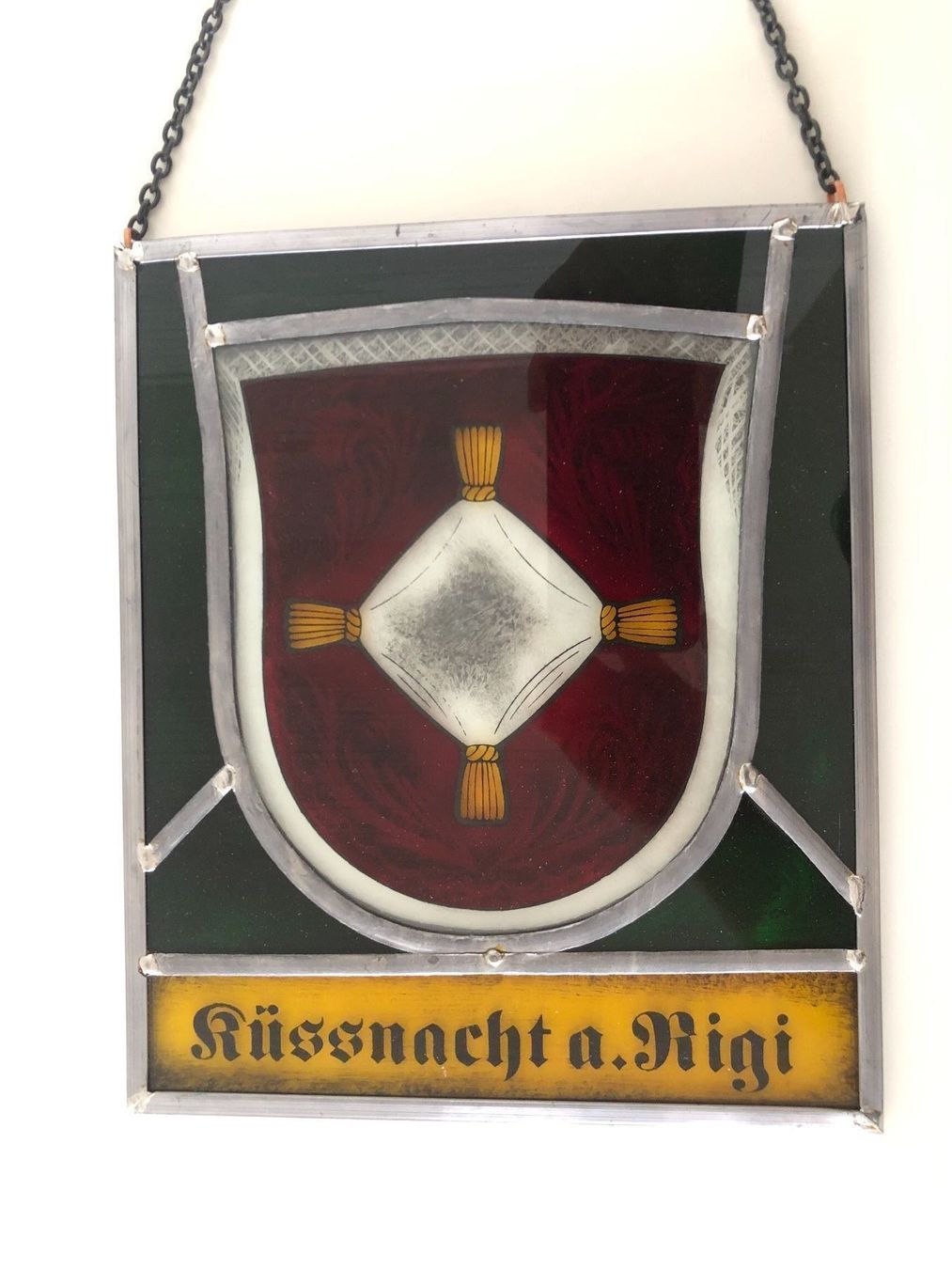 Altro in Antiquarato & Arte: Küssnacht am Rigi, Wappenscheibe – Nuovo (secondo la descrizione) da Rotkreuz venduto da RoseAss 1