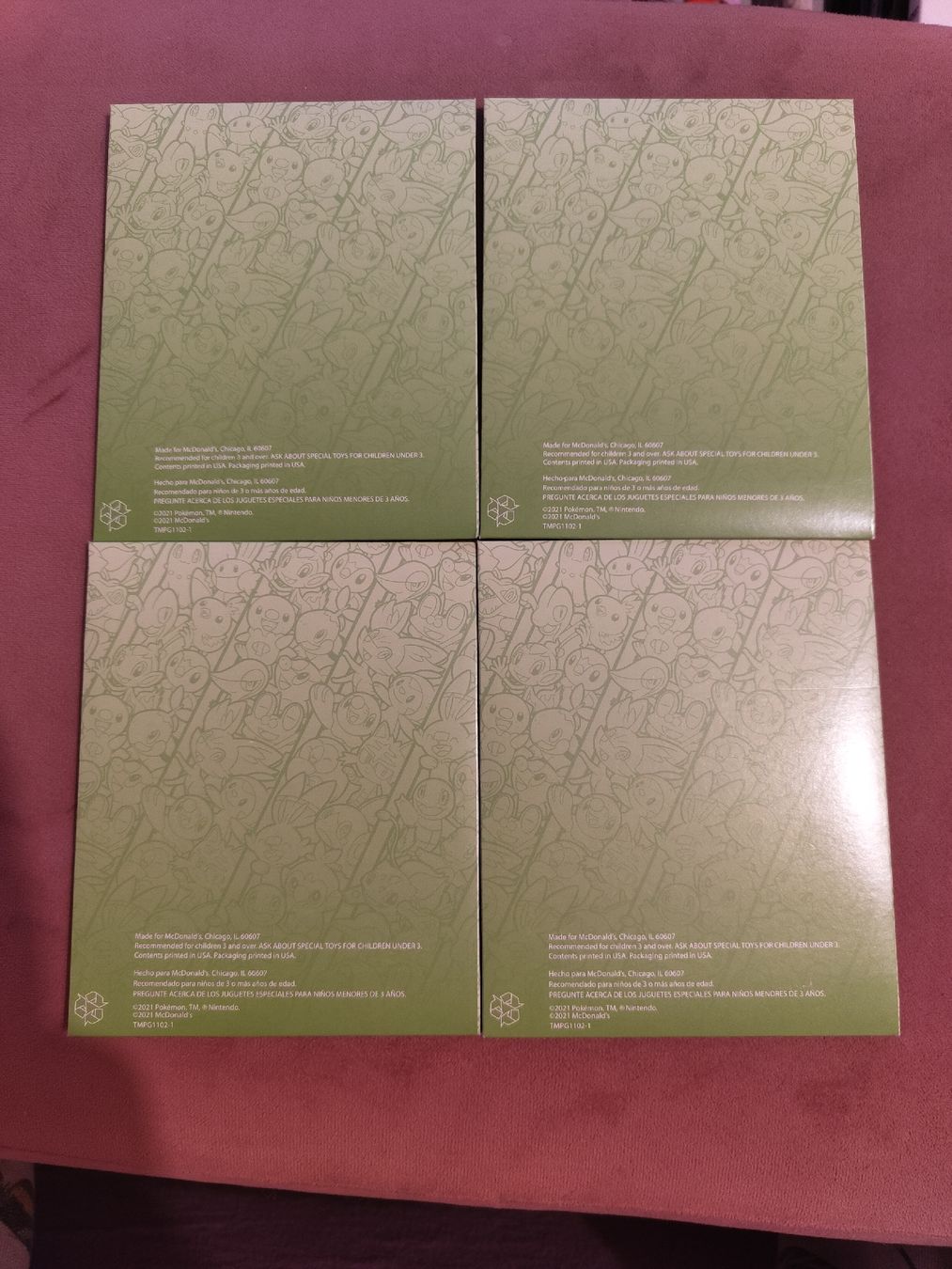 Pokémon Carte collezionabili: Pokemon Celebrations Mc Donalds 4er Pack – Nuovo e nell'imballaggio originale da Zürich venduto da Slevin2710 1