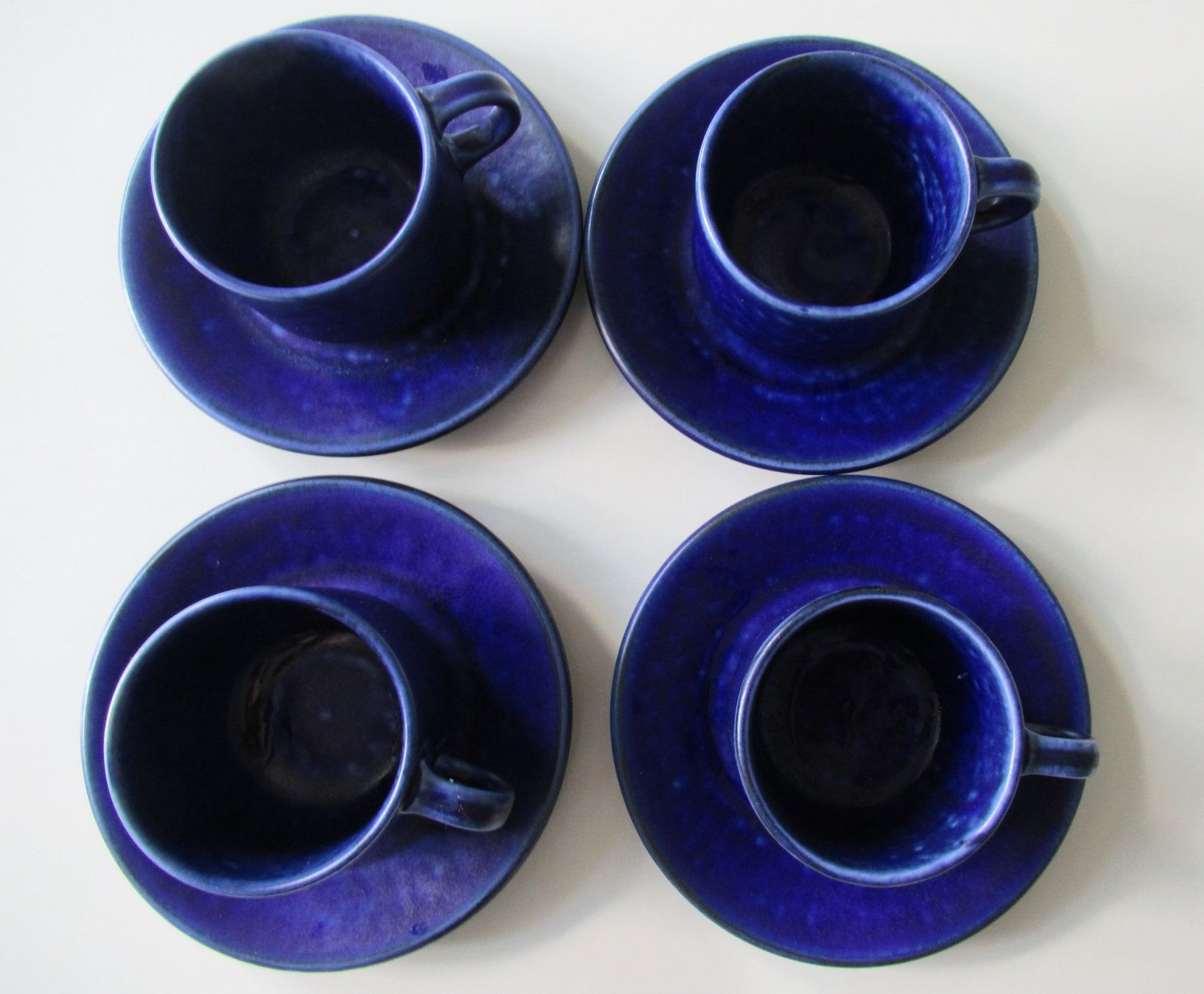 Set di piatti: LANGENTHAL BLUE OCEAN  4 ESPRESSOTASSEN  MIT UNTERTELLER – Usato da Ostermundigen venduto da Finnflower 1