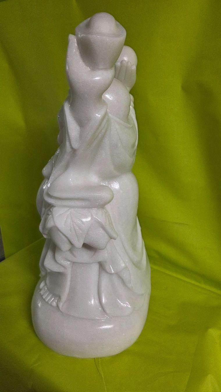 Sculture & Statue: Happy Buddha aus Marmor 55cm massiv – Nuovo (secondo la descrizione) da Roggliswil venduto da Mabelco 2