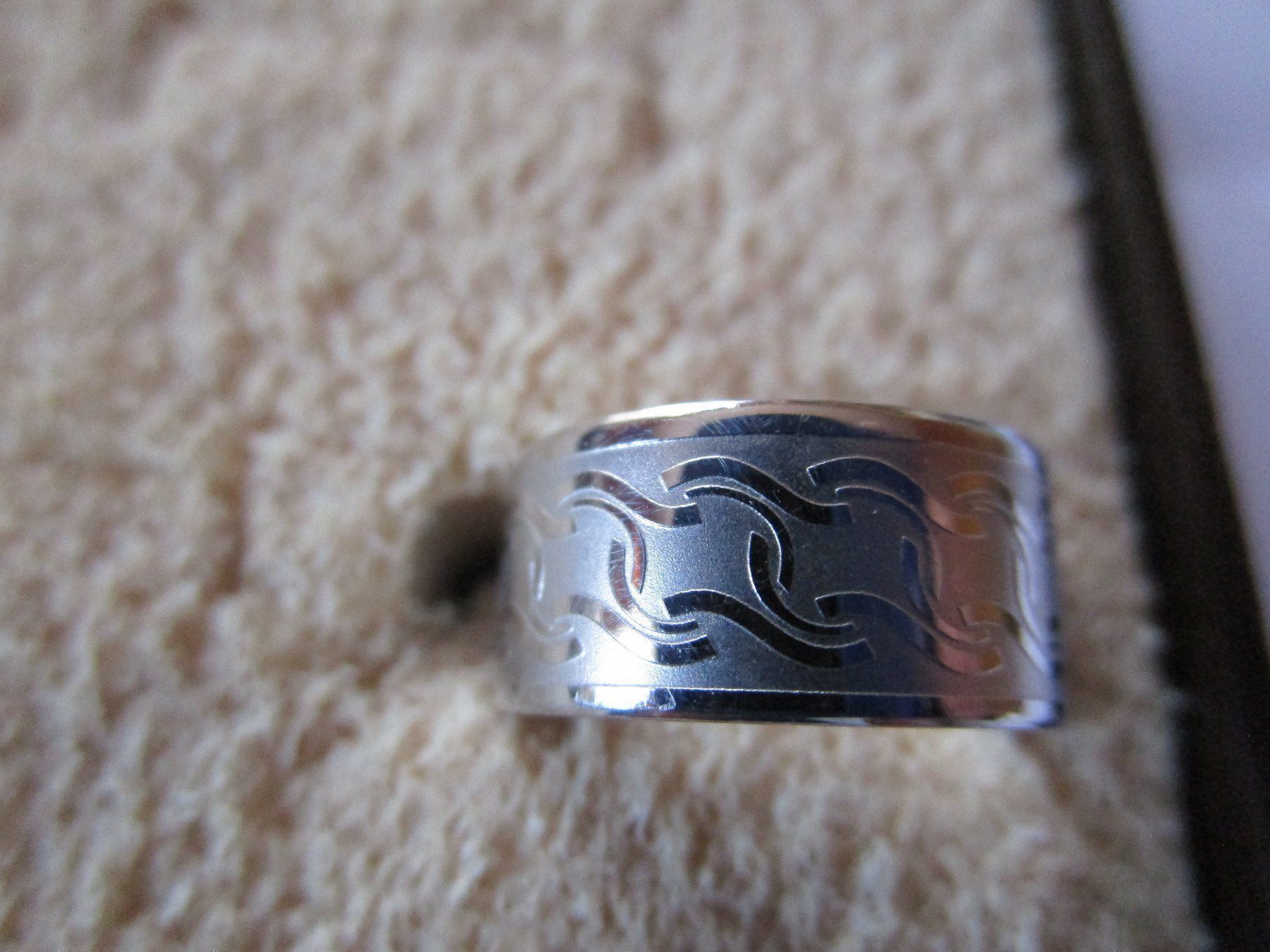 Ringe: Edelstahlring Damen Gr. 48 – Neu (gemäss Beschreibung) aus Ursenbach von gruenblau 1