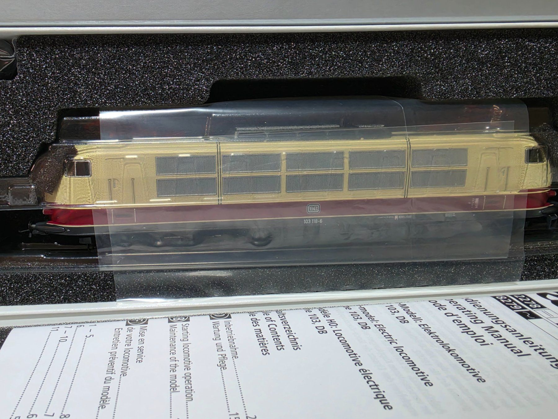 Roco Modellini di ferrovie: Roco 78279 DB BR 103 AC Sound – Nuovo e nell'imballaggio originale da Neuenhof venduto da ludovicco 1