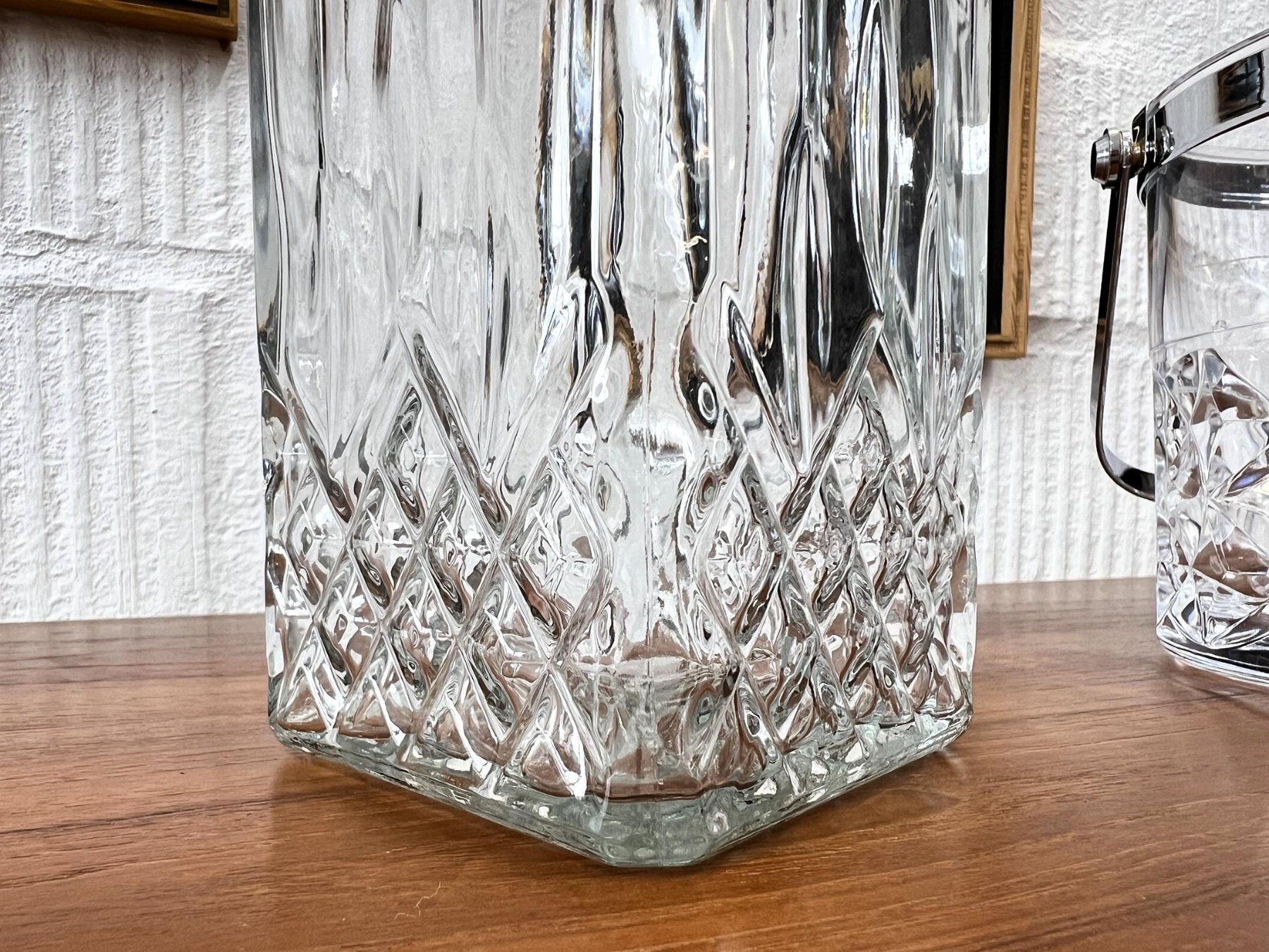 Caraffe: Vintage Whisky Flasche / Karaffe – Usato da Walzenhausen venduto da stilvollwohnen 1