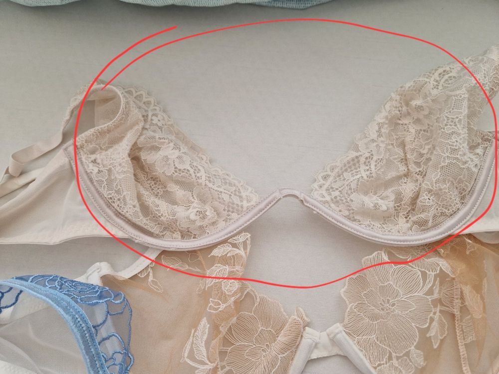 H&M BH Spitze Heelbeige Grösse 85B, neu (Neu und originalverpackt