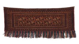 Antike Turkmenische Taschenfront der Tekke-Nomaden