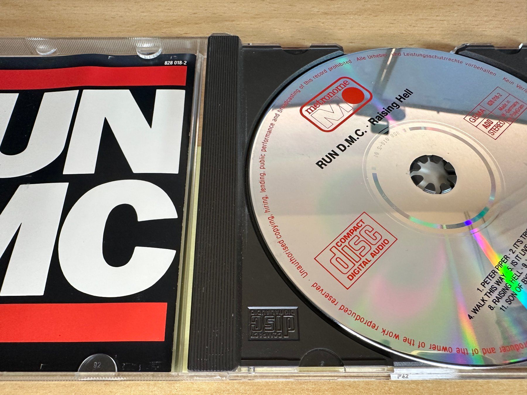 CD: Run-DMC – Raising Hell – Usato da Rikon im Tösstal venduto da Alpenmutz 2