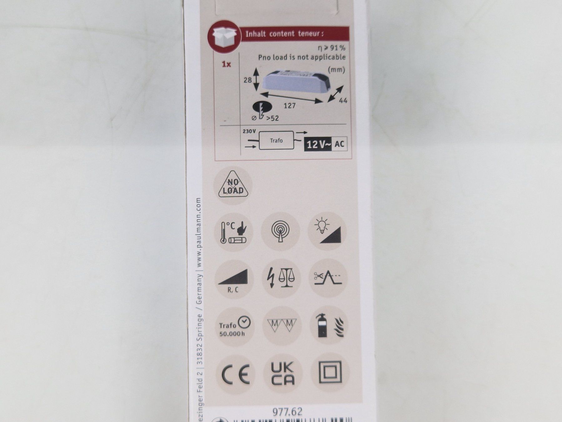 Paulmann Elektronikbauteile: PAULMANN LED Trafo 12V~ – Neu (gemäss Beschreibung) aus Muhen von Restwert_Muhen 7