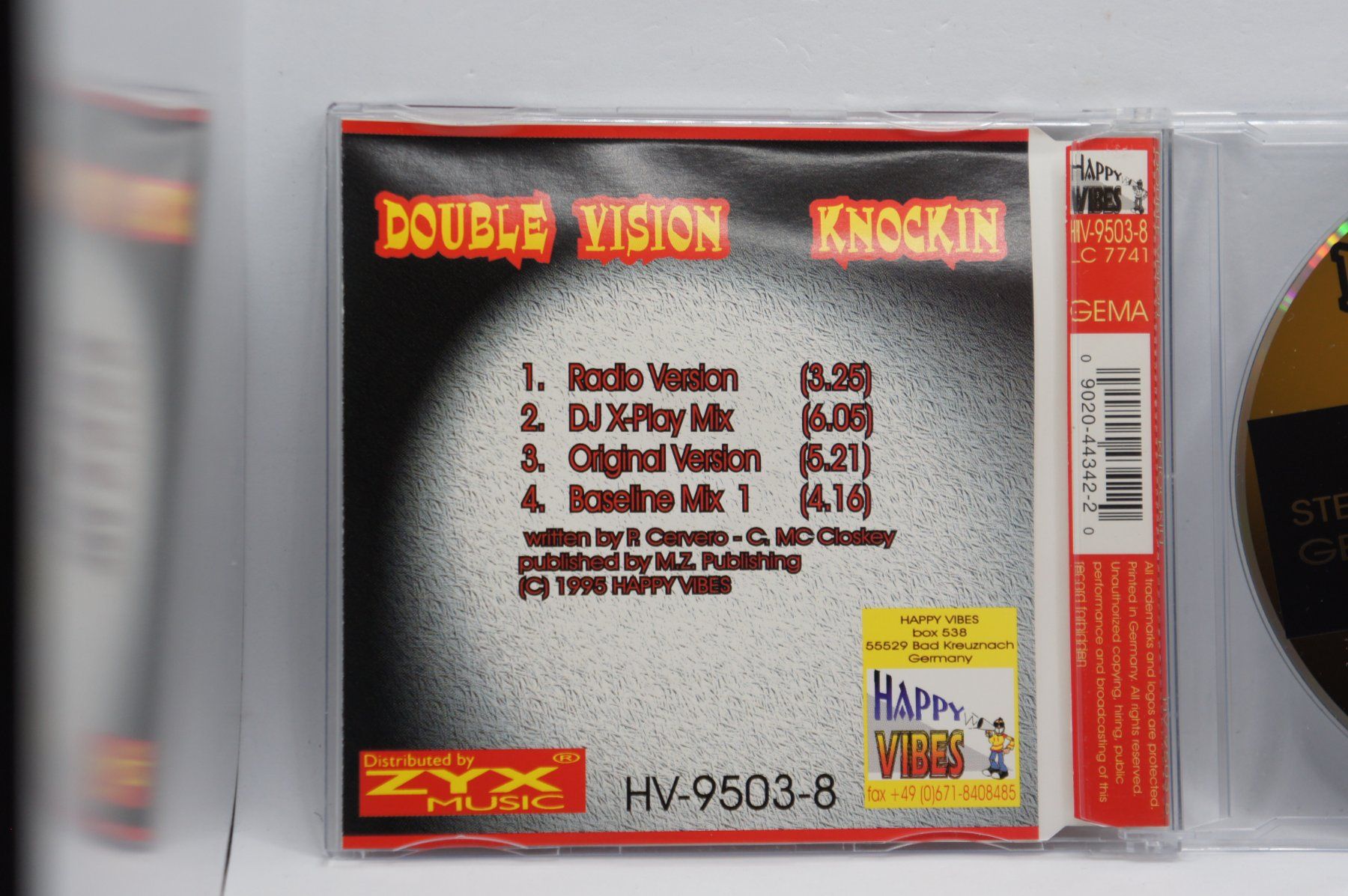 CD: Maxi CD Double Vision ‎– Knockin – Usato da Ernetschwil venduto da luisvonerni 2