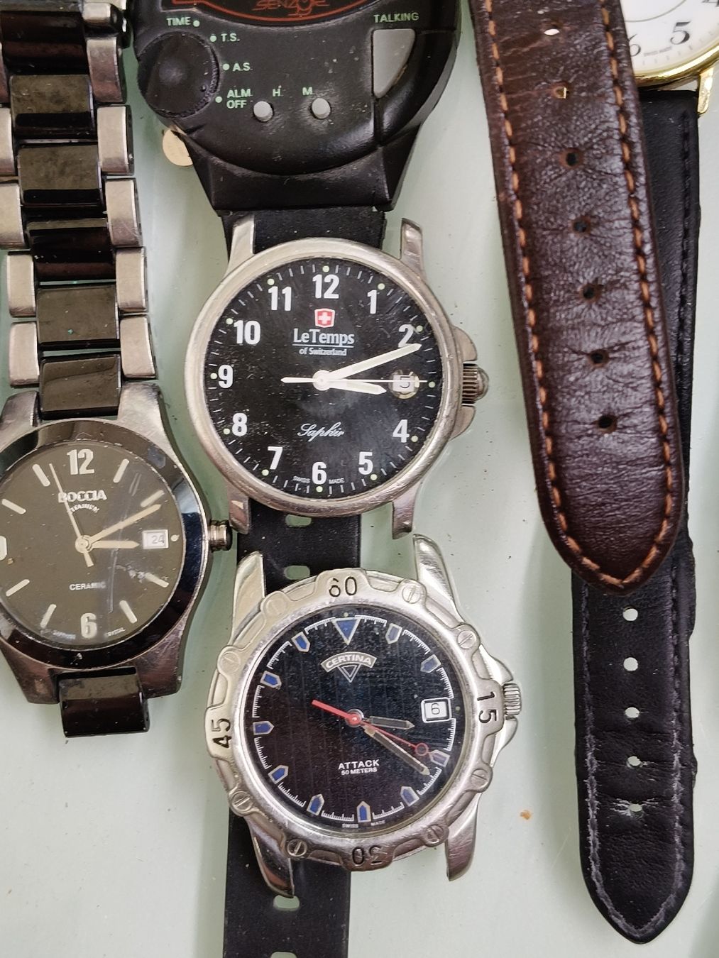 Uhren: Lot unkontrollierter Uhren ab 1fr. – Defekt aus Glattbrugg von Vintagetime-Ch 4