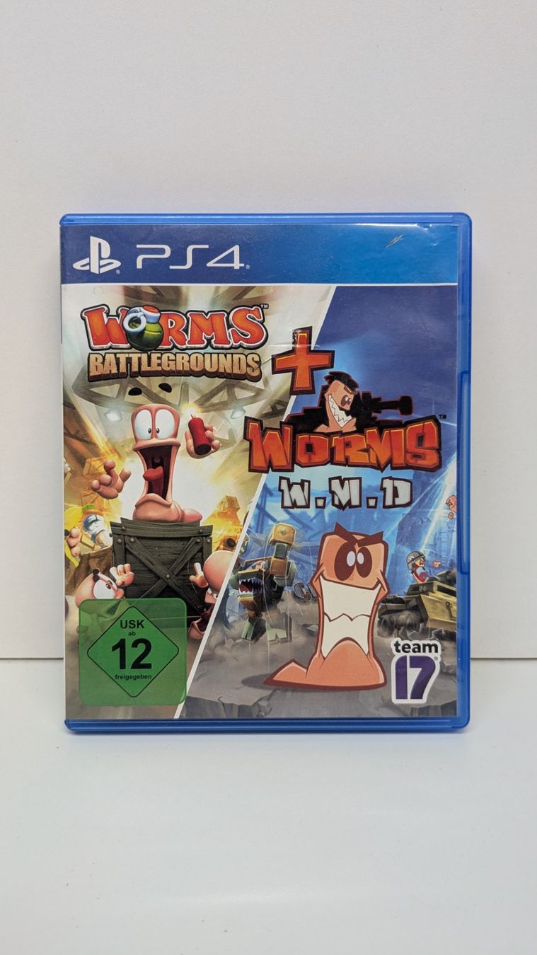 Giochi: Worms Battlegrounds + Worms W.M.D - PlayStation 4 – Usato da Menziken venduto da mame18