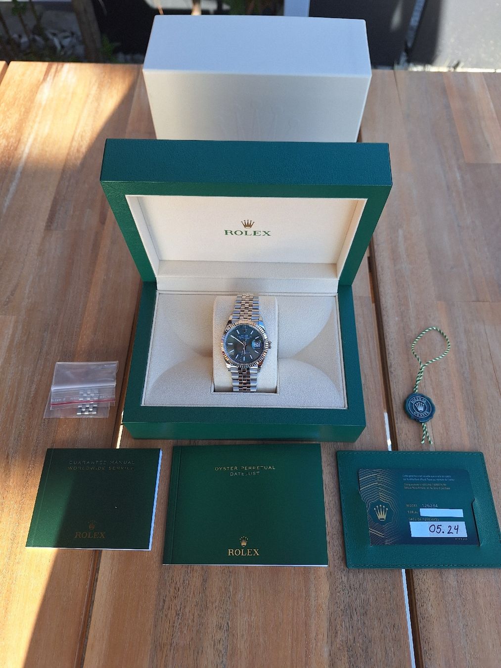 Rolex Orologi: Rolex Datejust 36 mint green – Nuovo (secondo la descrizione) da Eggersriet venduto da Red.on.Do 5