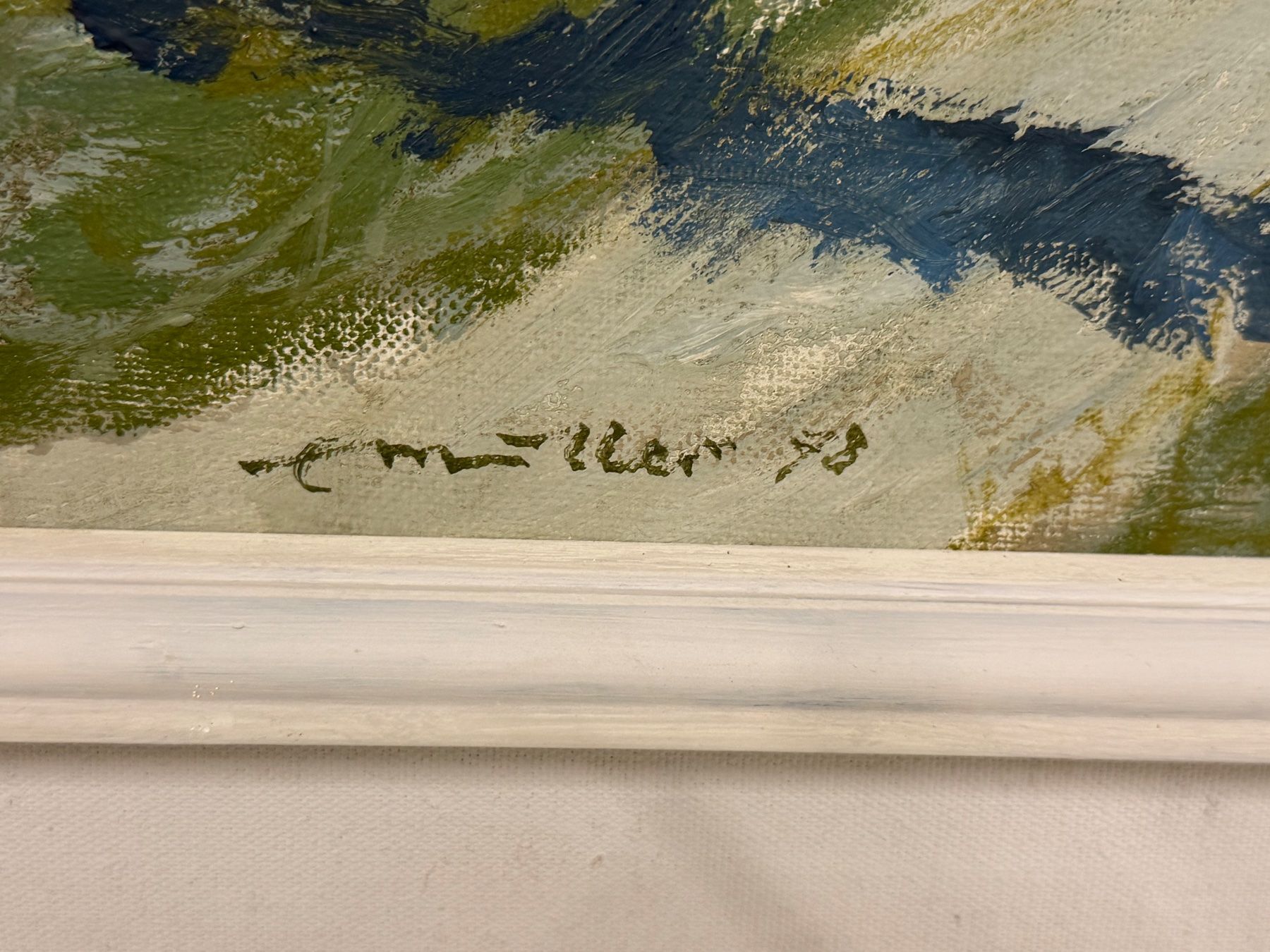 Dipinti: Müller E. signiert 1978 Original Wunderschön ÖlGemälde – Usato da Basel venduto da PAUL_ART 7
