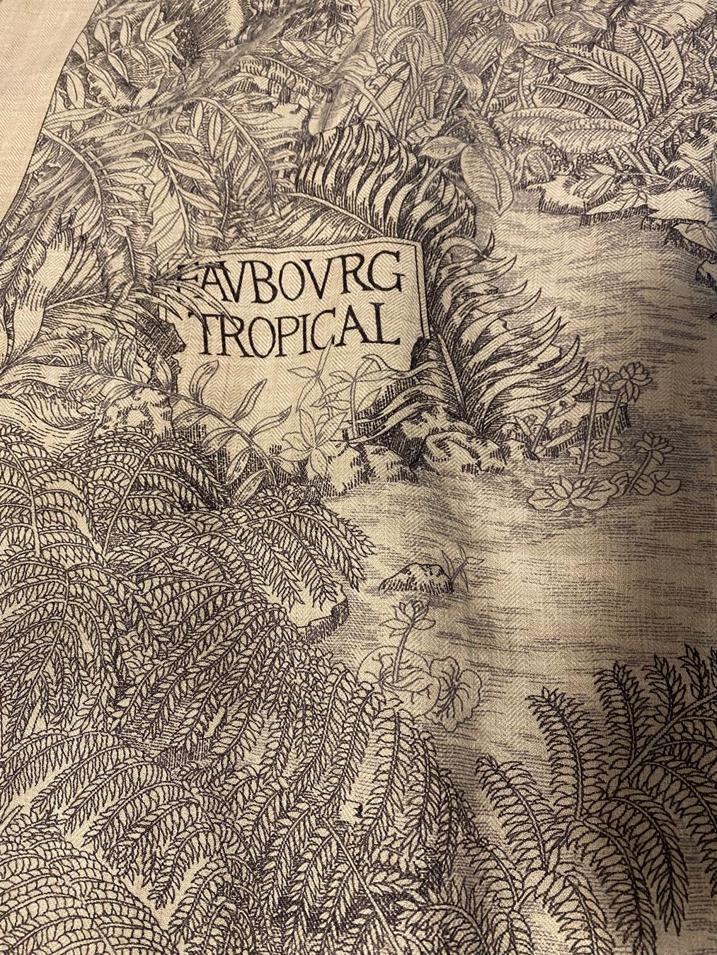 Hermès Foulard & Sciarpe: Hermes Faubourg Tropical shawl – Usato da Grosshöchstetten venduto da din_9xn8 3