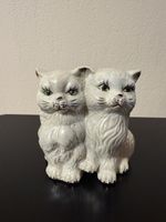 Vintage Katzenfigur, Keramik, Retro Stil, Top!