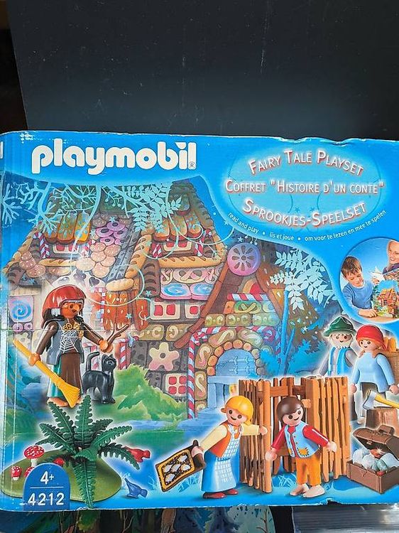 PLAYMOBIL SET 4212 Contes Set Hansel et Gretel avec emballage d'origine
