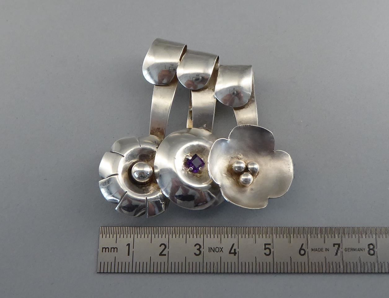 Foulards, Tücher & Schals: Schalspange Tuch Clip 935 Silber – Gebraucht aus Muri AG von Lineli2020 4