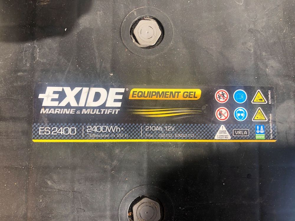 Exide ES2400 Equipment Gel 12V 210Ah (G210) Batterie kaufen