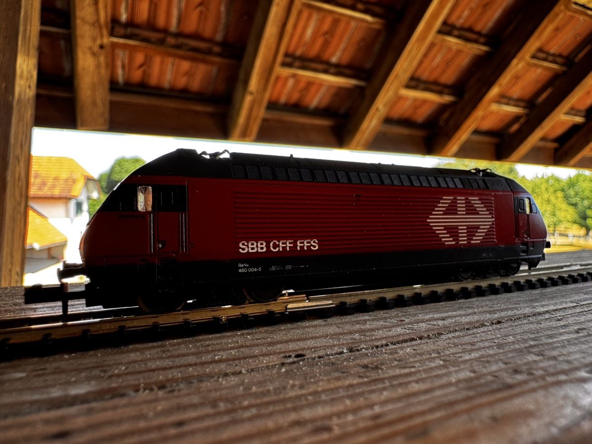 Trix Modellini di ferrovie: Minitrix Re 460, Selectrix – Usato da Kyburg-Buchegg venduto da Mlaett 2