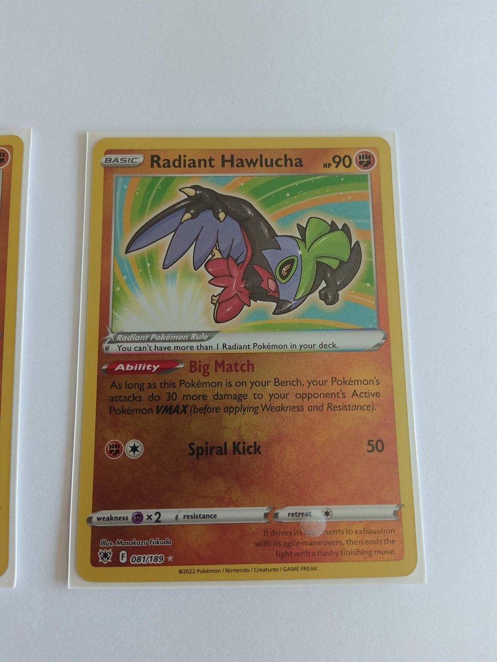 Cartoline: Radiant Hawlucha – Usato da Altstätten SG venduto da GGsGameshop