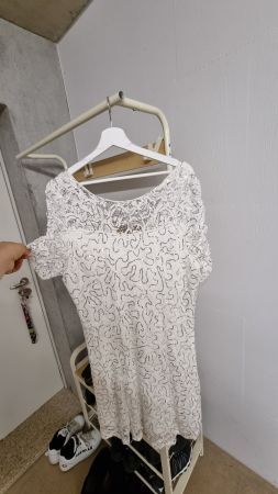 Marina Spitzenkleid, weiss, Grösse XL – Festliches Kleid