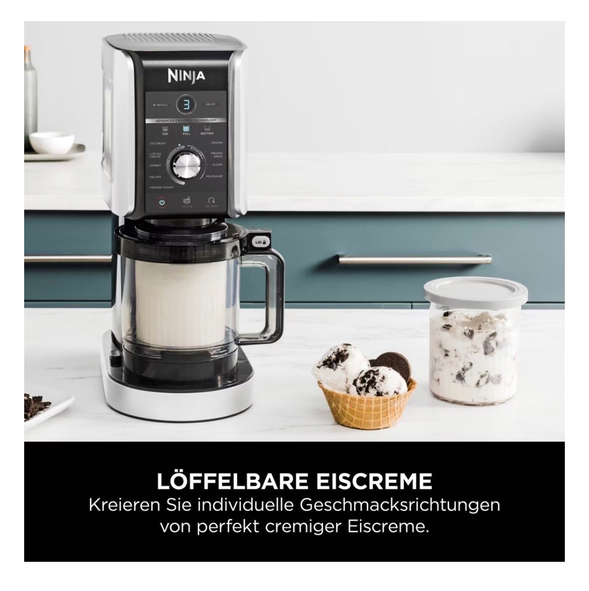 Elettrodomestici da cucina: Ninja Creami Deluxe NC502 neu – Nuovo e nell'imballaggio originale da Arbon venduto da FabienneN02 1
